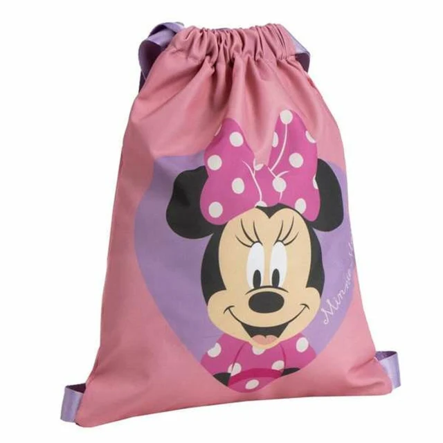 Backpack with Strings Pink 27 x 33 cm