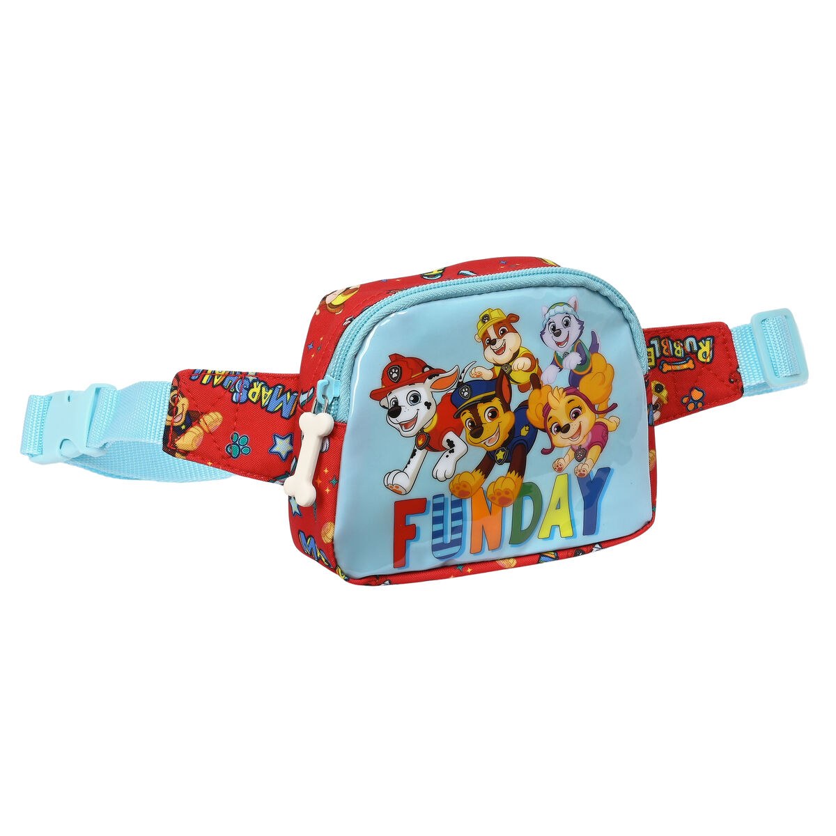 Belt Pouch Funday 14 x 11 x 4 cm Red Light Blue