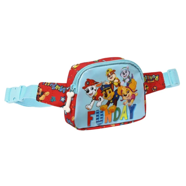 Belt Pouch Funday 14 x 11 x 4 cm Red Light Blue