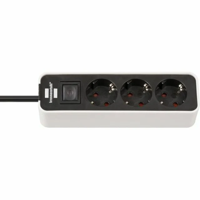 3-socket plugboard with power switch Ecolor 3600 W (1,5 m)