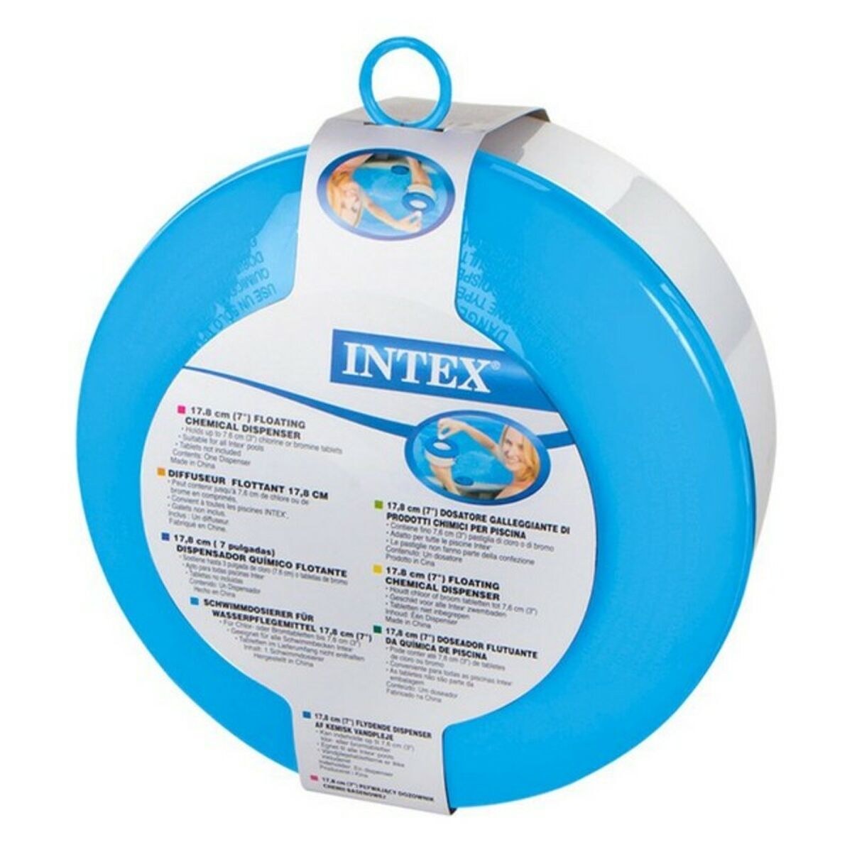 Chlorine Dispenser 29041 Floating 17,8 x 17,8 cm