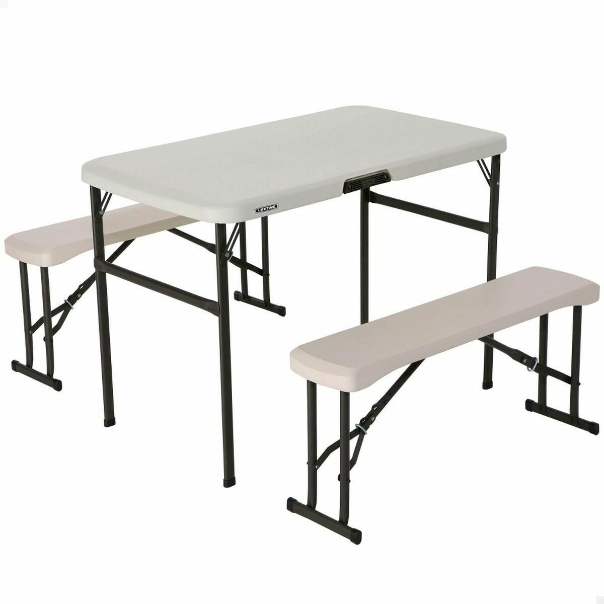 Picnic table Cream 106 x 61 x 74 cm