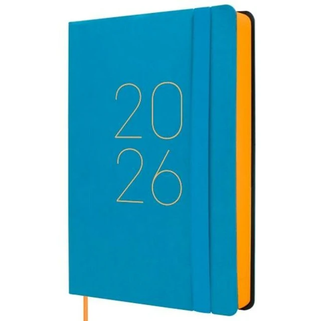 Diary FLEXI Blue 11,8 x 16,8 cm 2026