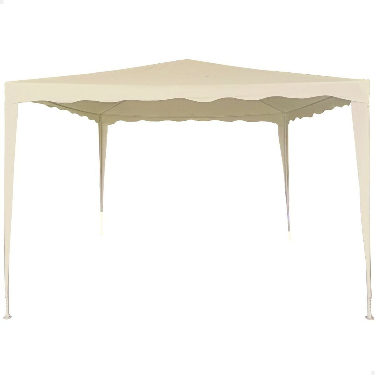 Беседка 300 x 240 x 300 cm Металл полиэстер Кремовый