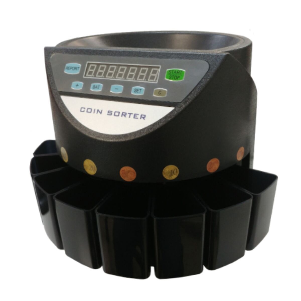 Coin counter M6 Black