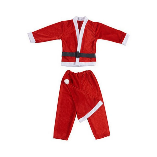 Costume for Babies White Red Father Christmas 0-2 Years