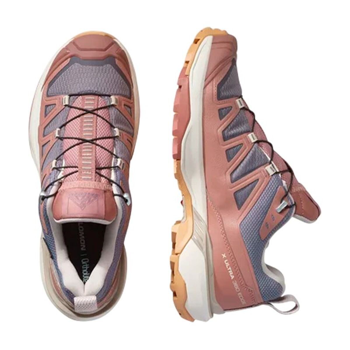 Walking Shoes for Women X Ultra 360 Edge Gtx Crimson Red Light Pink