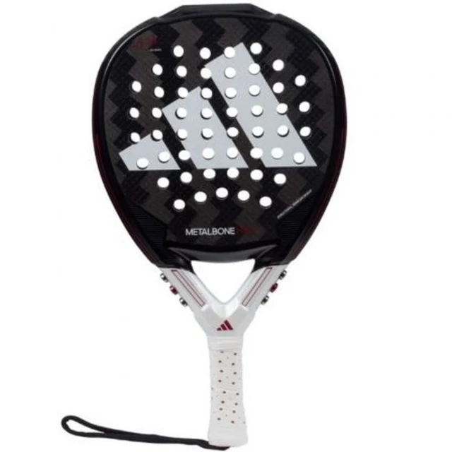 Padel Racket Metalbone HRD+ 2024/ Negra y Blanca (Ale Galan) Black