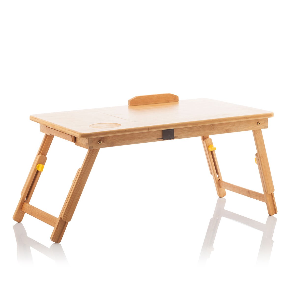 Bamboo Folding Side Table Lapwood