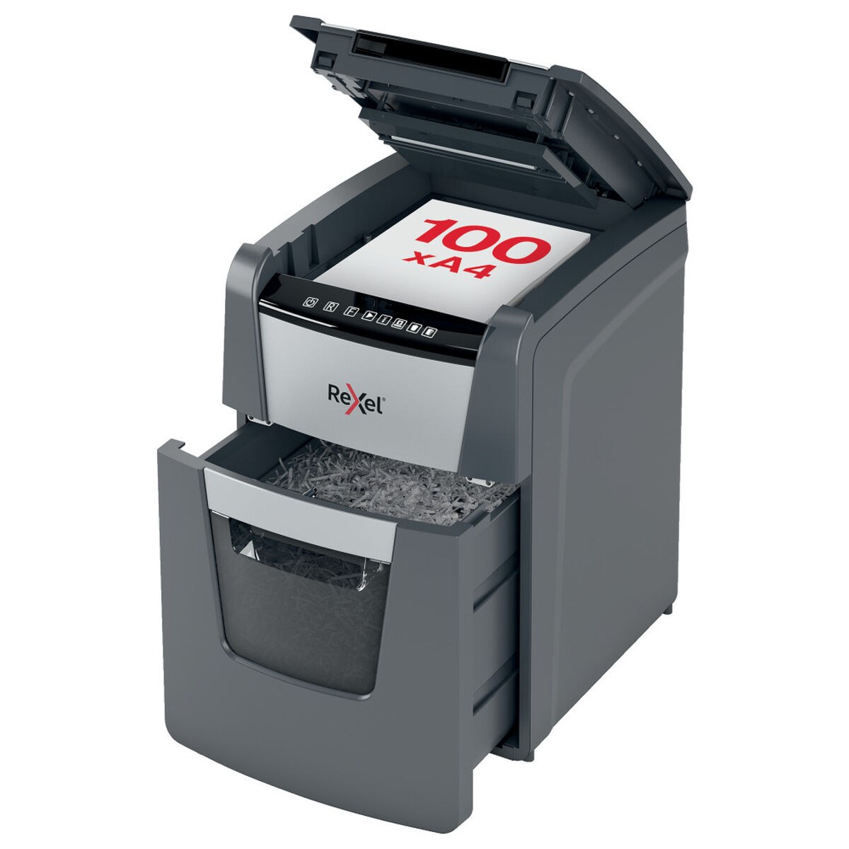 Micro-Cut Paper Shredder Optimum Auto+ 100M