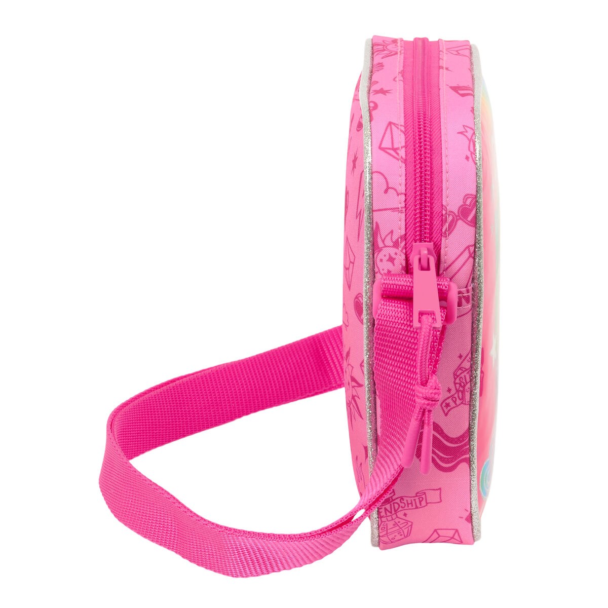 Shoulder Bag Shine Multicolour 16 x 18 x 4 cm