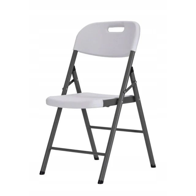 Folding Chair Resin White 44x53x83 cm Catering, Beach & Camping 10531