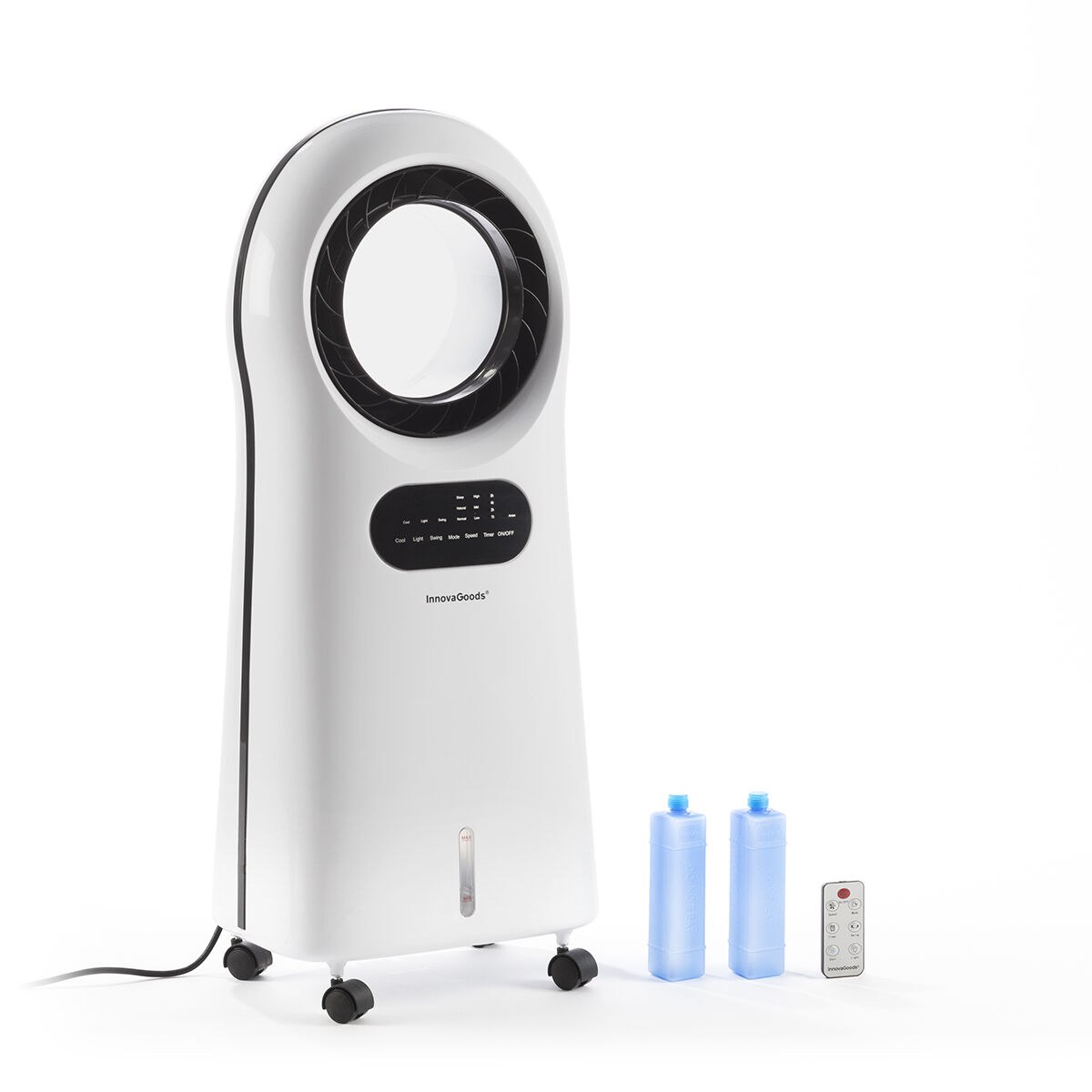 Bladeless, Evaporative Air Conditioner with LED Evareer