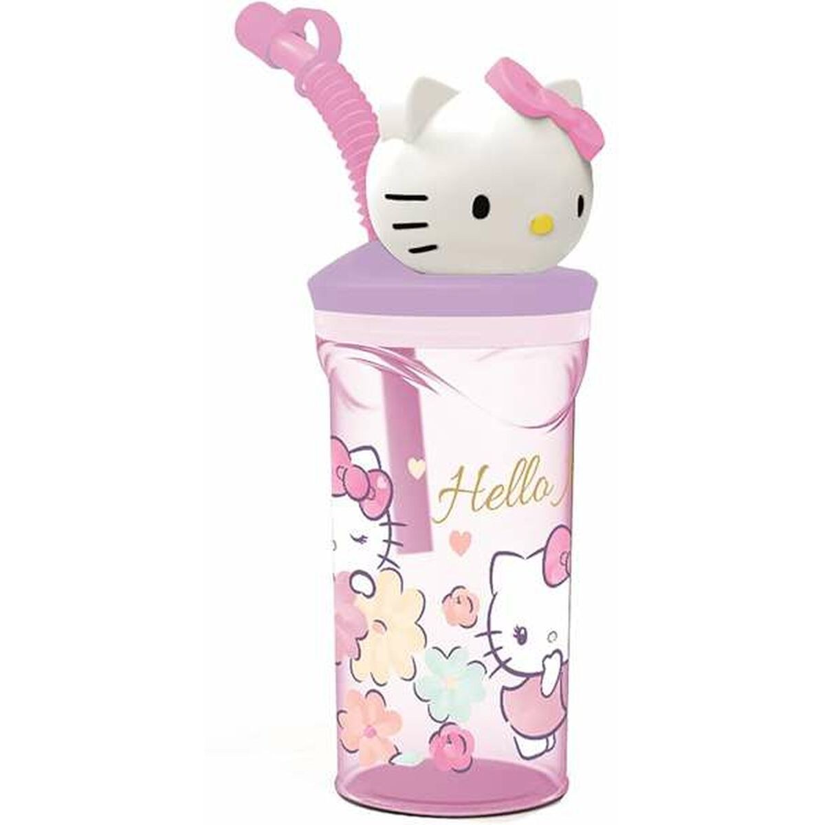 Cup with Straw 360 ml 3D