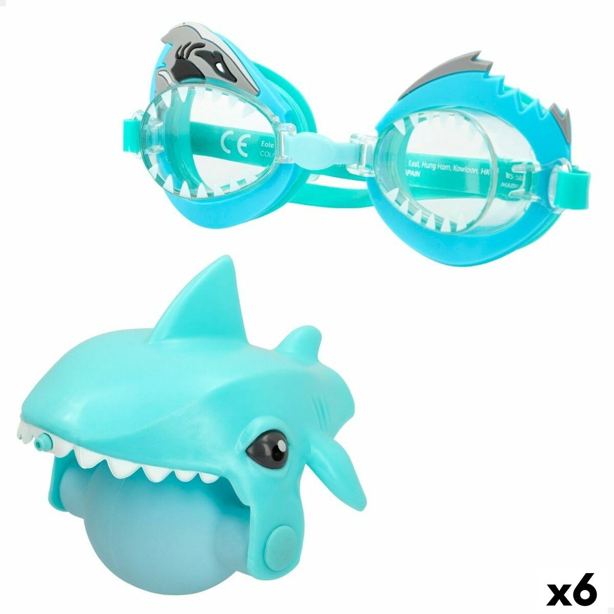 Water Pistol Shark 13,5 x 5,5 x 3 cm (6 Units)