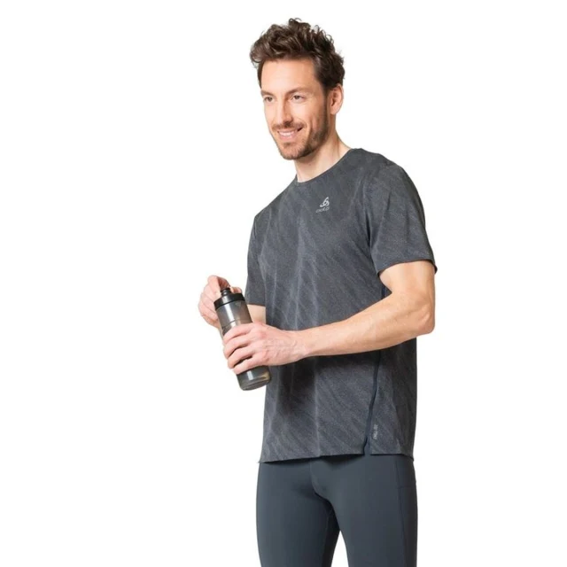 Unisex Short Sleeve T-Shirt Neck S/S Zeroweight Enginee Grey