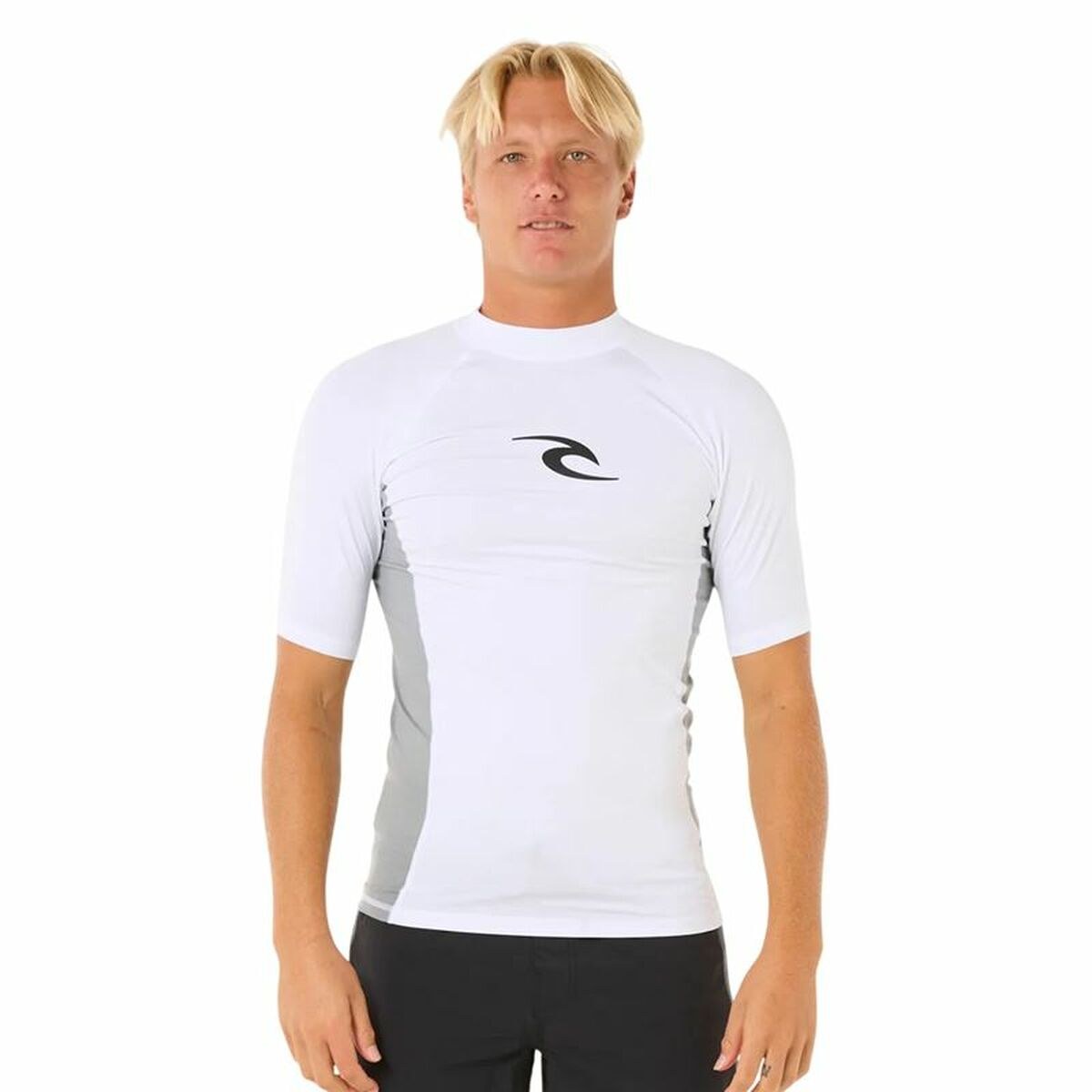 Bathing T-shirt Waves Upf Perf S/S White