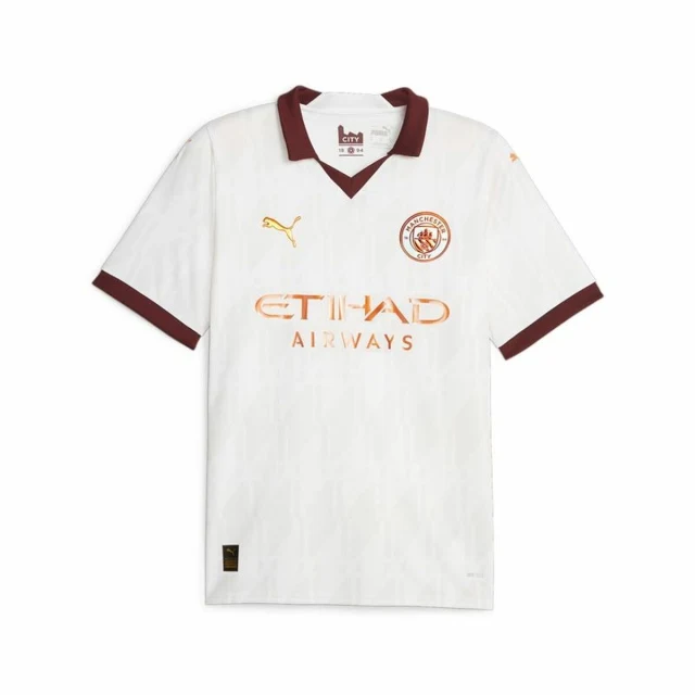 Men's Short-sleeved Football Shirt Manchester City Away