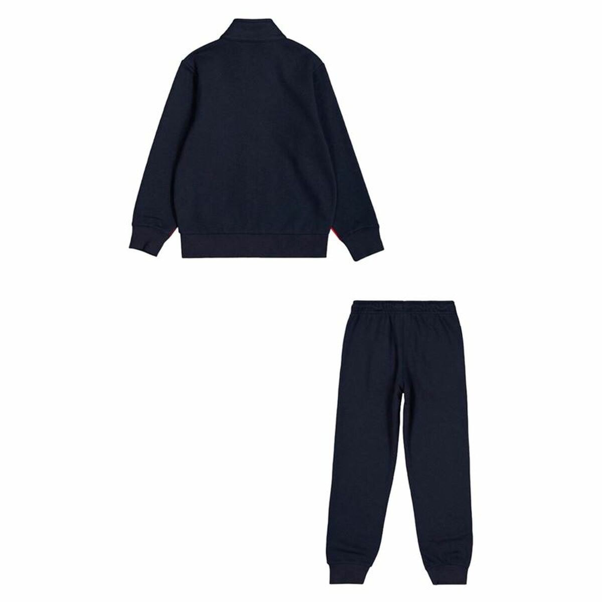 Children's Sports Outfit Blue Dark blue Navy Blue 2 Pieces