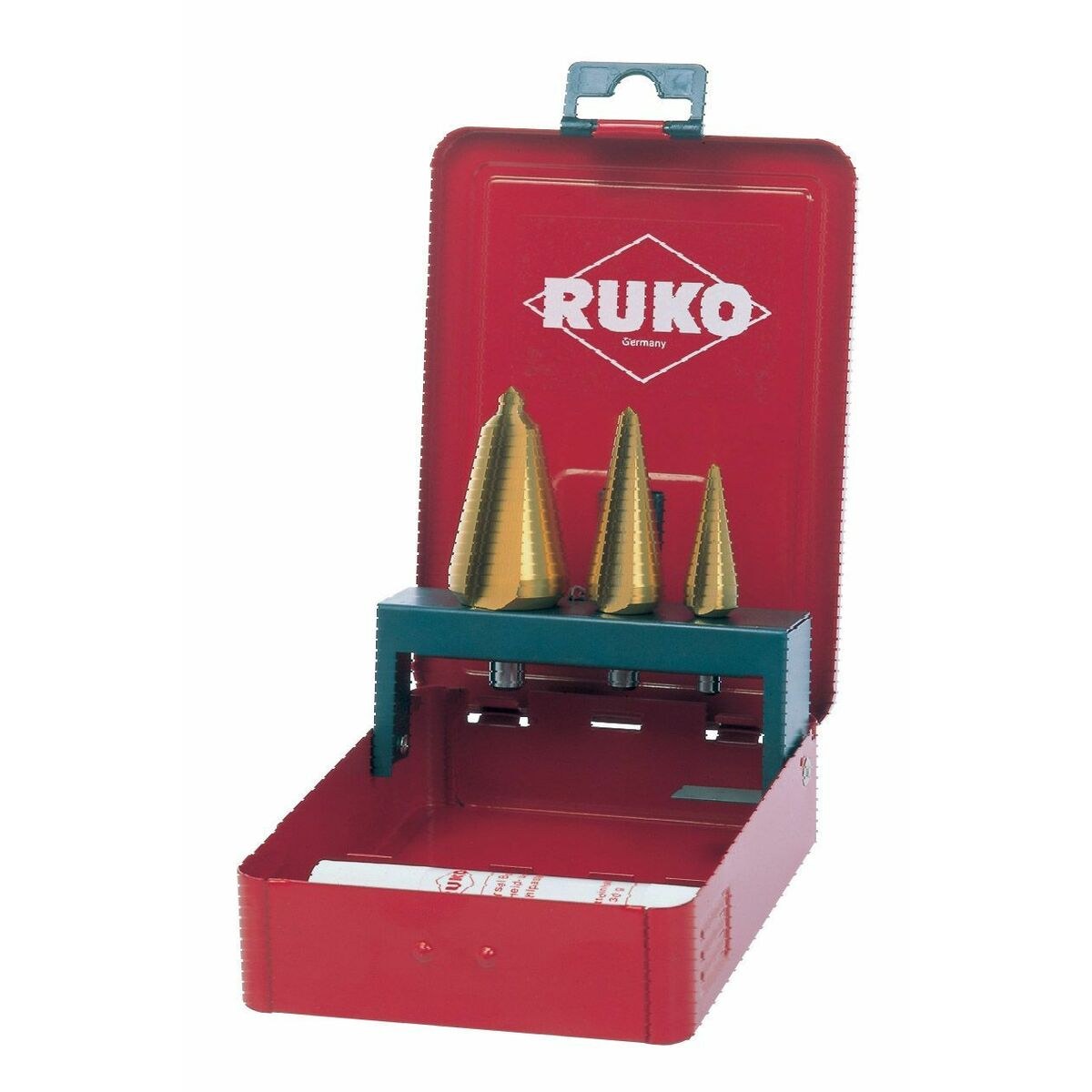 Spool set High speed steel (HSS) Conical drill bit 3 Pieces