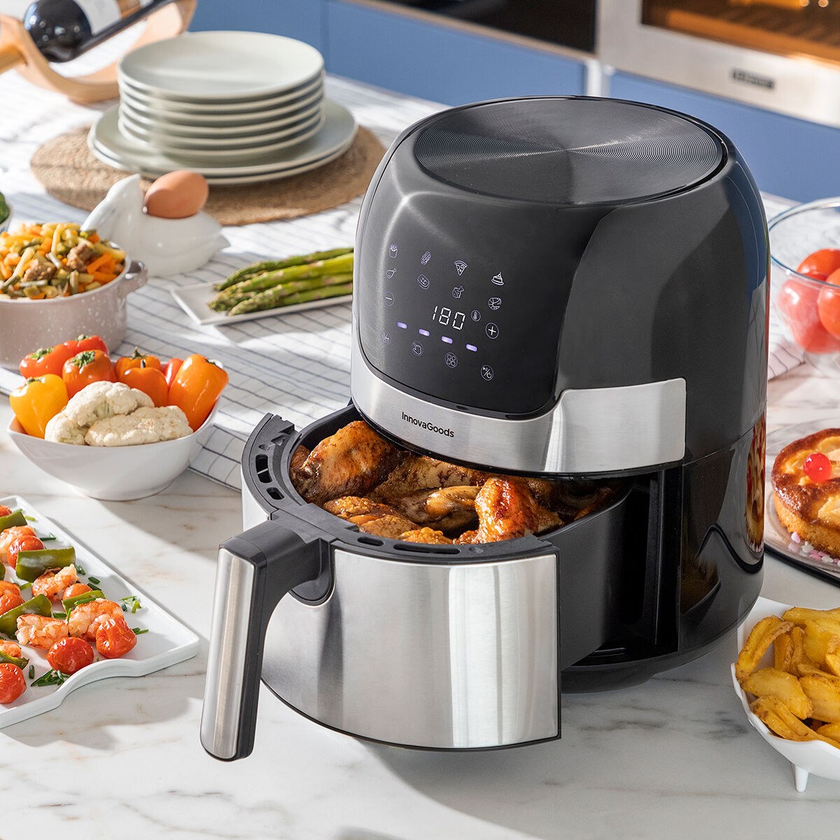 Air Fryer Fryinn 3500 Black 1400 W 3,5 L Stainless steel