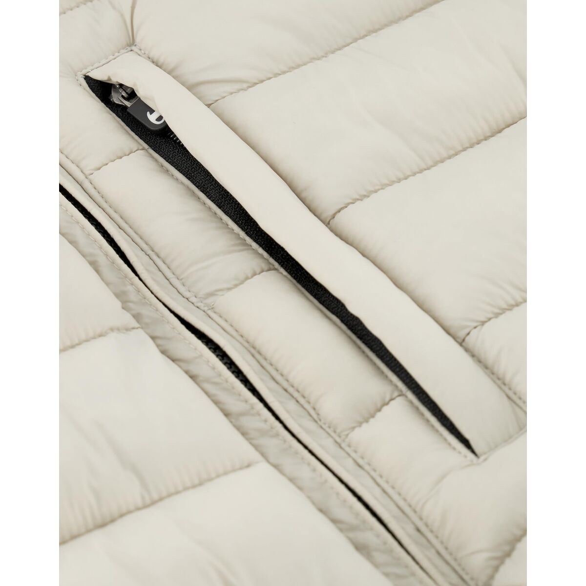 Men's Sports Jacket Hooded Beige