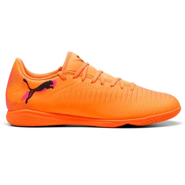 Adult's Indoor Football Shoes Future 8 Play IHeat Fire Orange