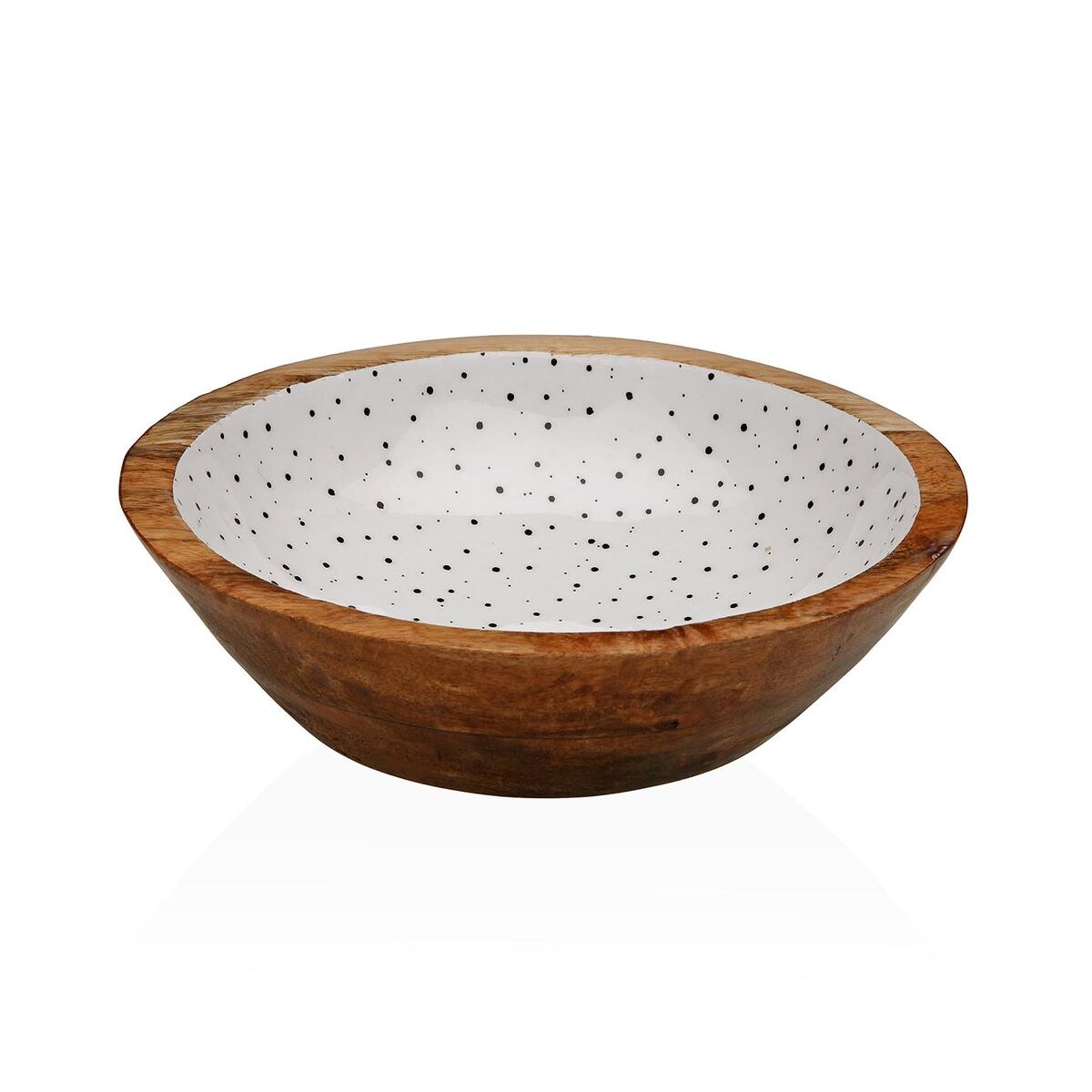 Salad Bowl Speckle Mango wood 24 x 7 x 24 cm