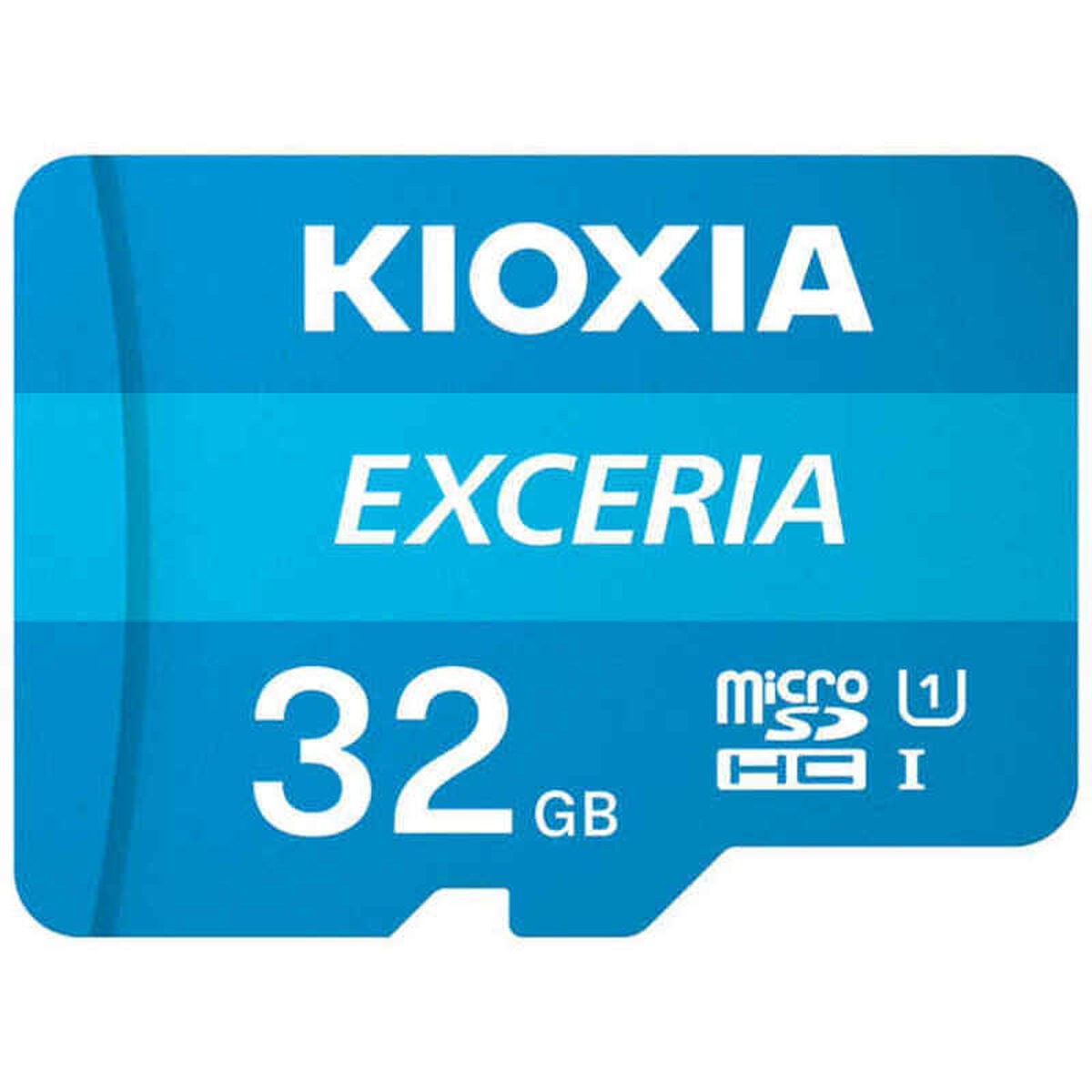 Micro SD Memory Card with Adaptor Exceria UHS-I Class 10 Blue