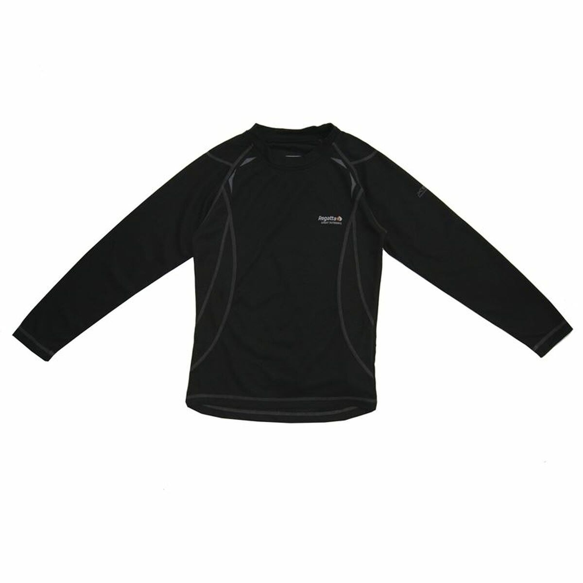 Children's Thermal T-shirt Black