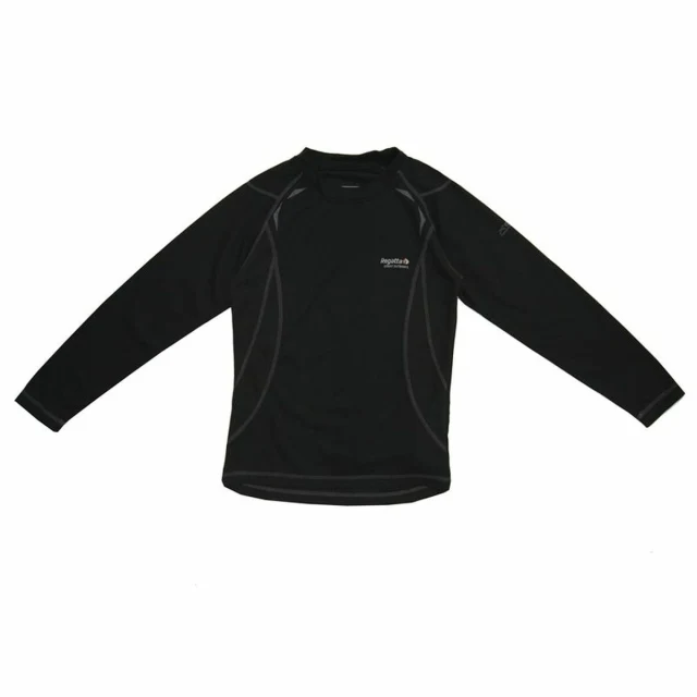 Children's Thermal T-shirt Black