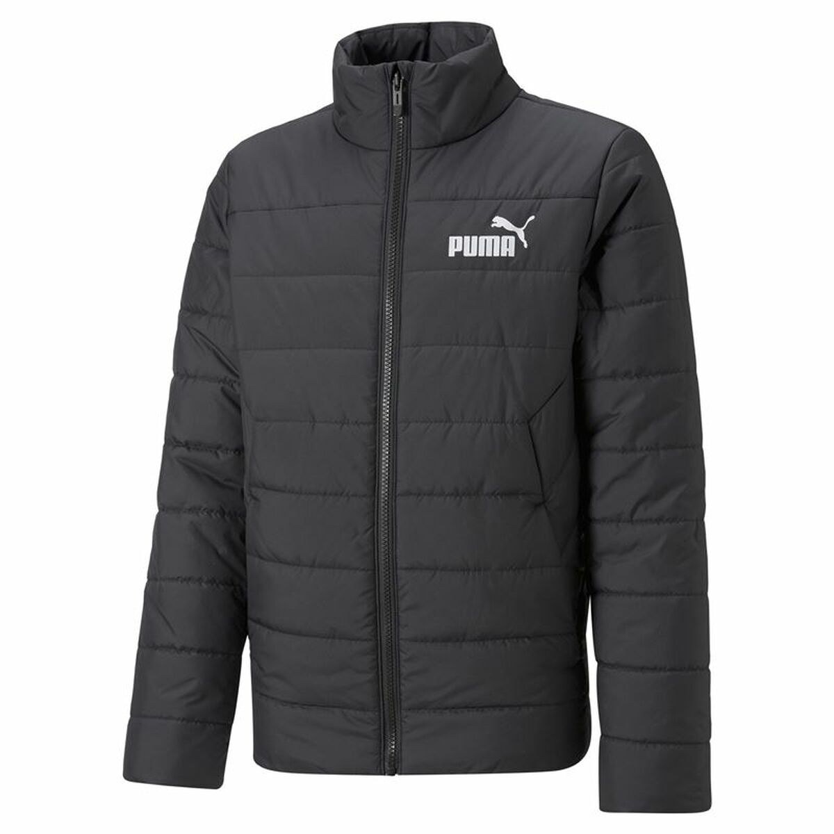 Children's Sports Jacket Essentials Padded Black