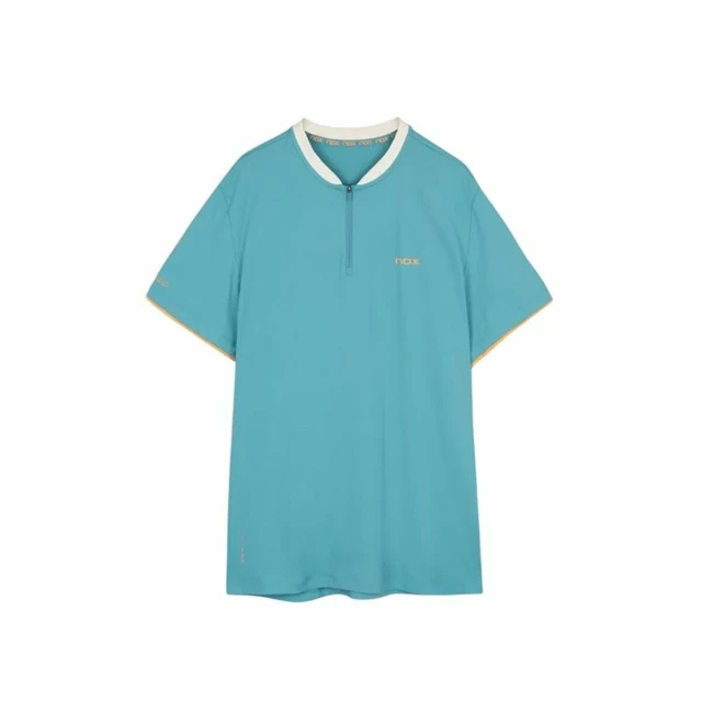 Men’s Short Sleeve T-Shirt Nox Pro Turquesa Blue