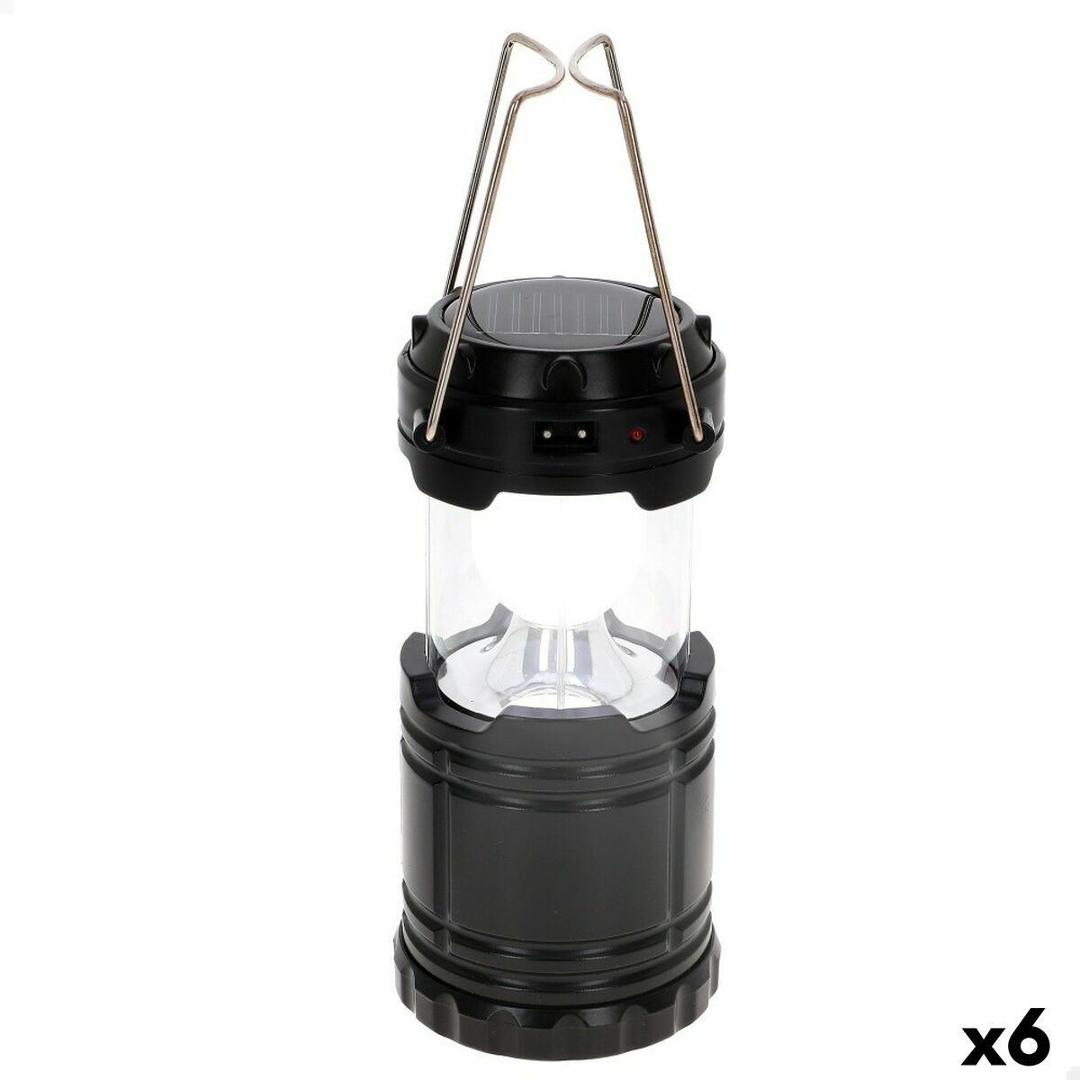 Camping Lamp Black (6 Units)