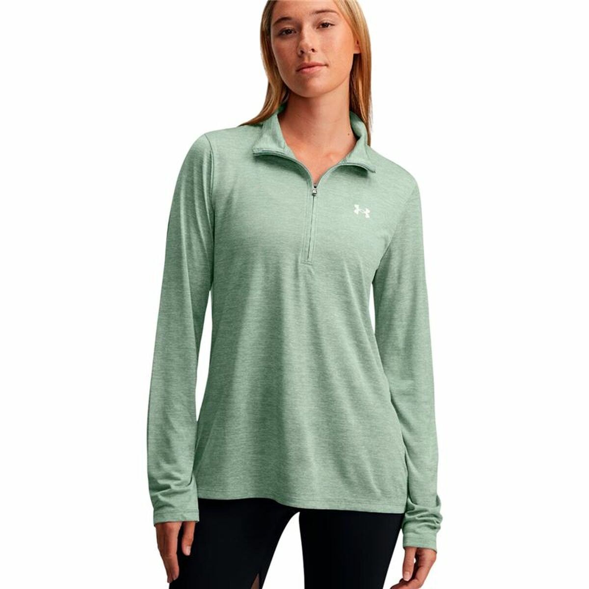 Women's long sleeve T-shirt Tech 1/2 Zip