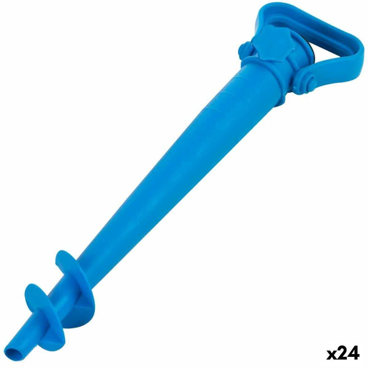 Штырь для зонтика Пляж Пластик 10 x 43 x 5,5 cm (24 штук)