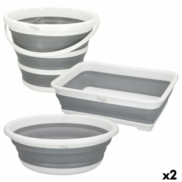 Bucket set Foldable 2 Units