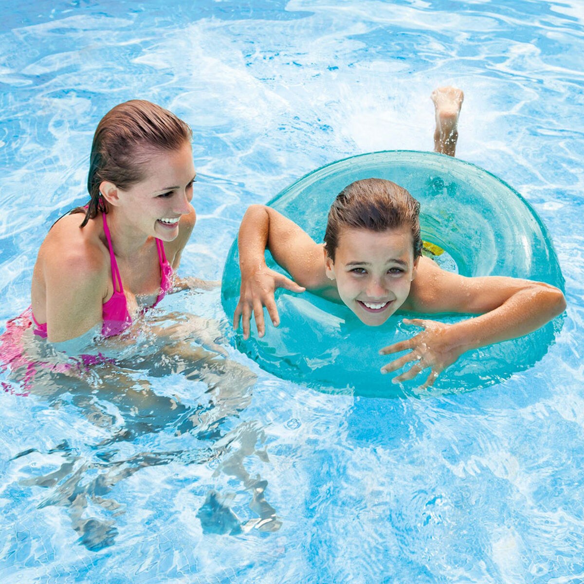 Inflatable Floating Doughnut 76 x 76 cm (24 Units)