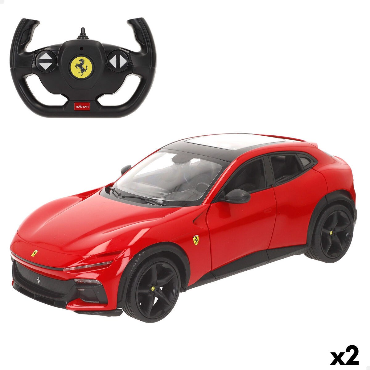 Remote-Controlled Car PUROSANGUE 1:14 34 x 11 x 14 cm (2 Units)
