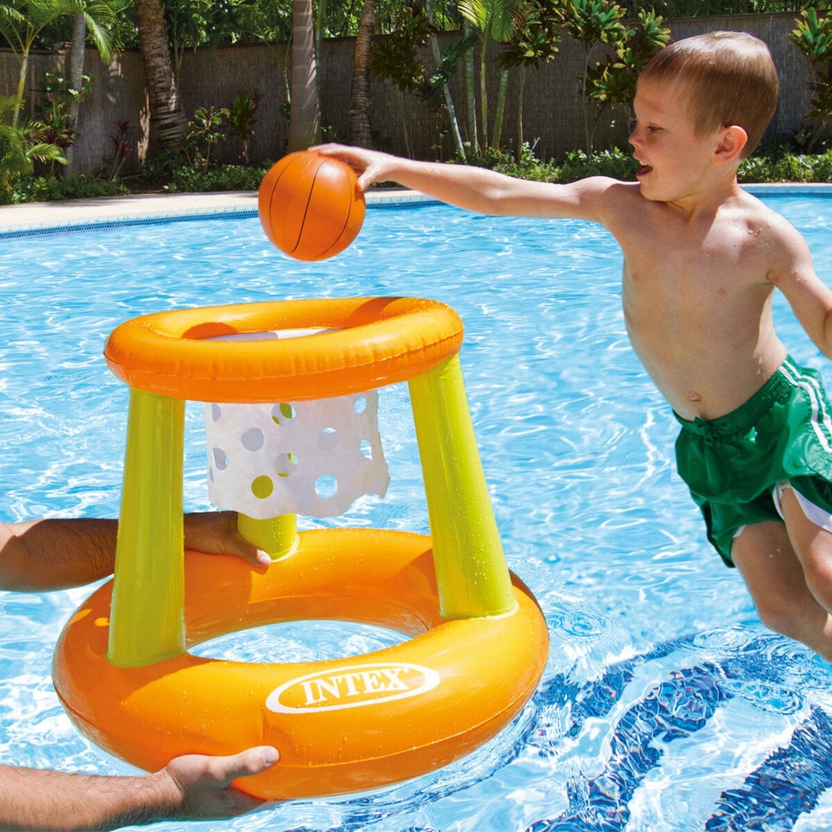 Inflatable Game Basketball Basket 67 x 55 x 67 cm (12 Units)