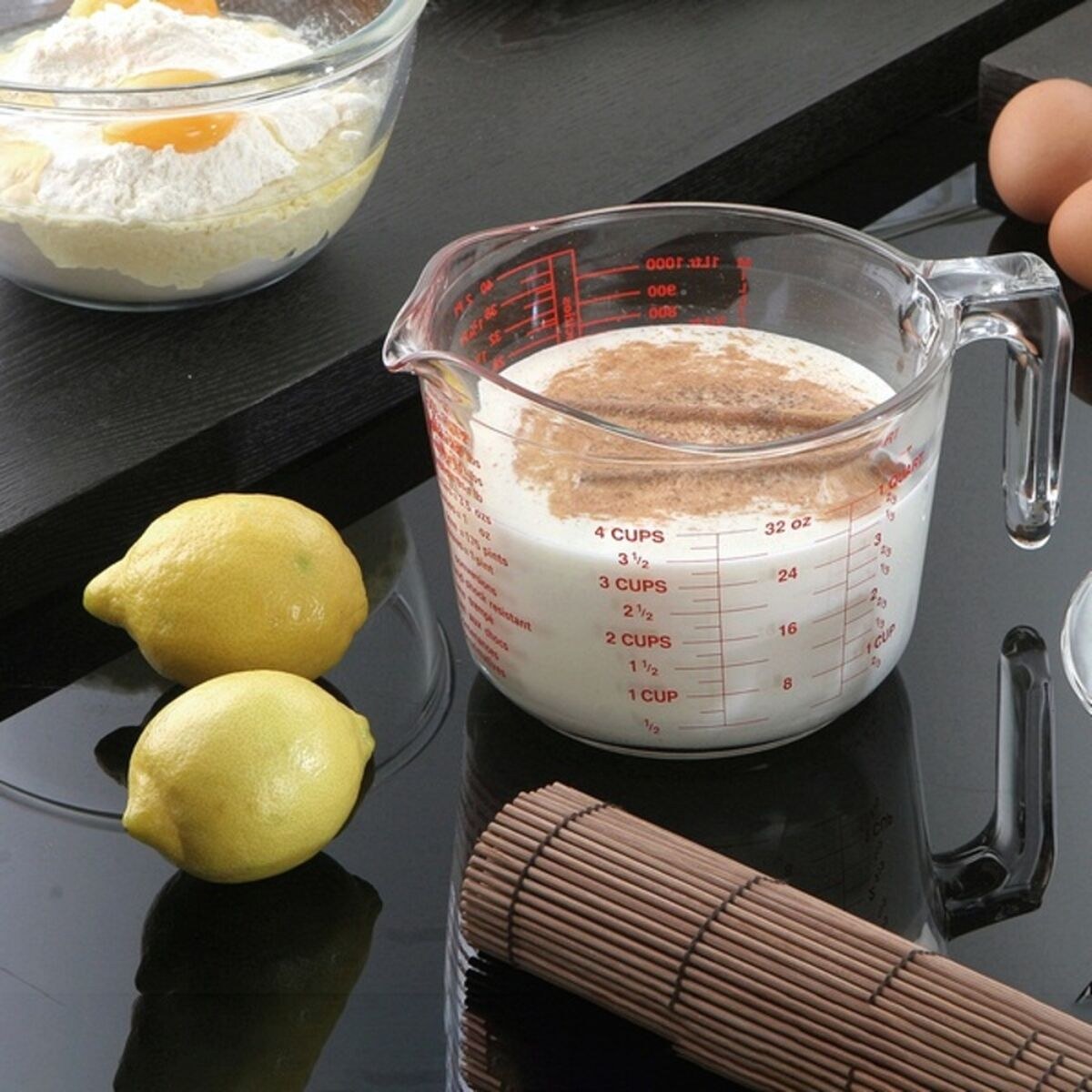 Measuring Jug Transparent Glass 1 L