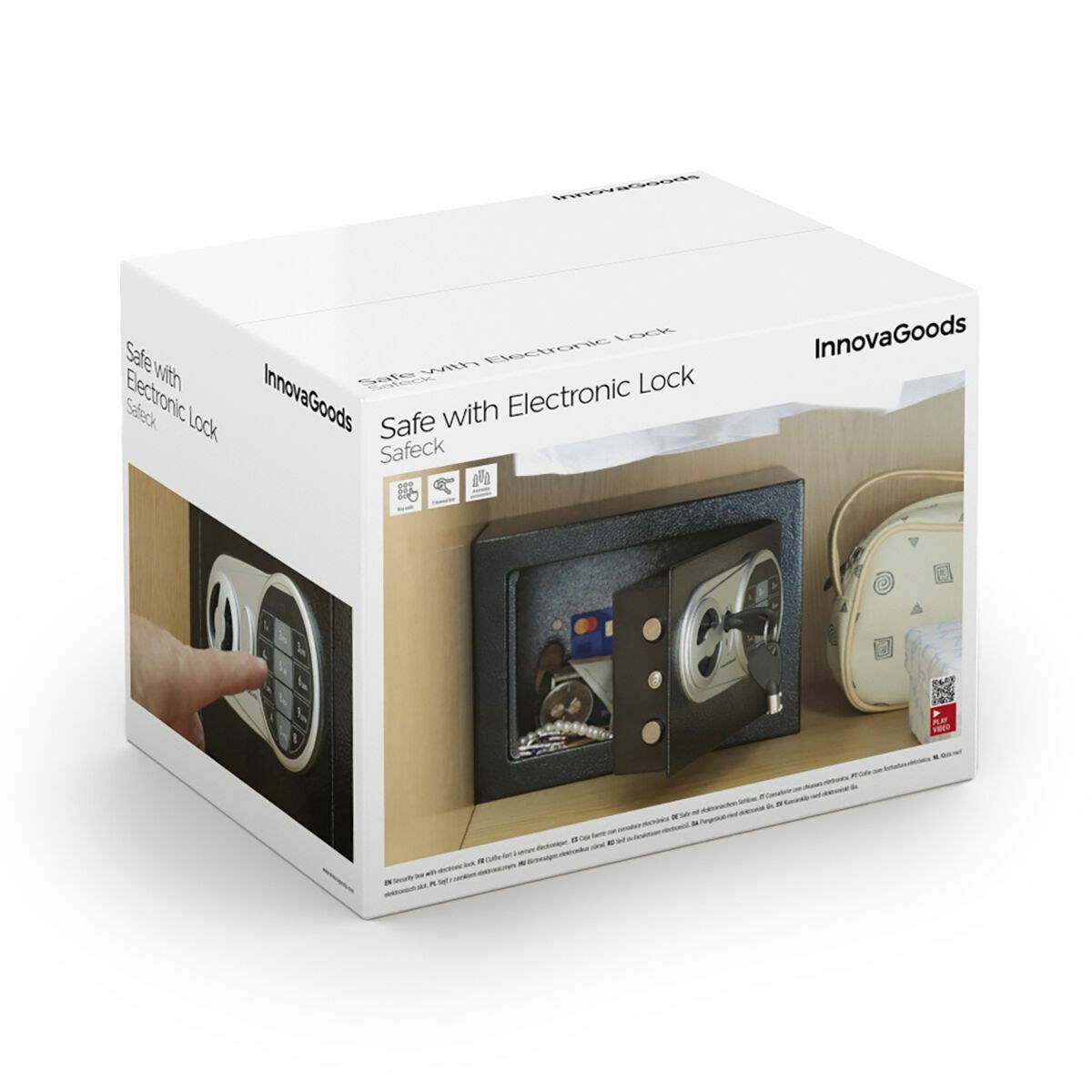 Safe Box with Electronic Lock Safeck