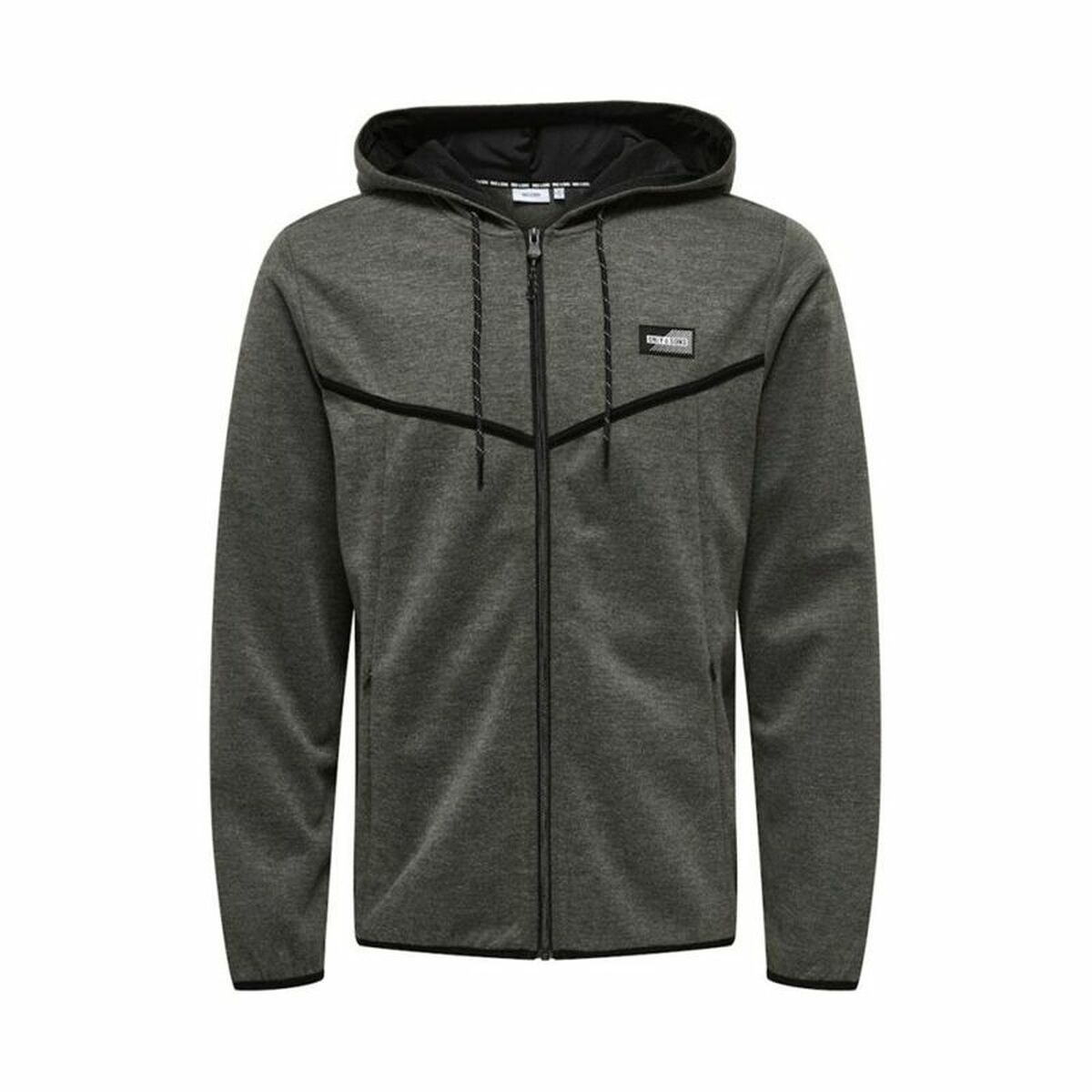 Men's Sports Jacket Regular Grey Dark grey