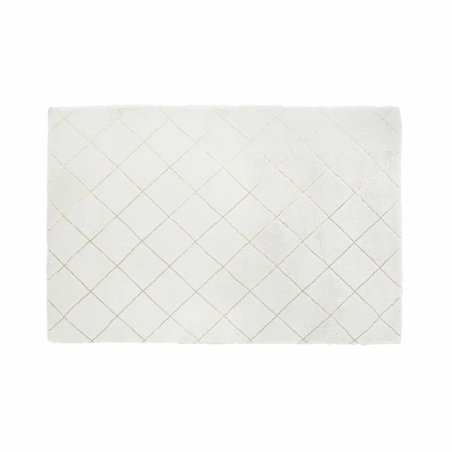 Carpet White Modern (120 x 180 x 2,2 cm)