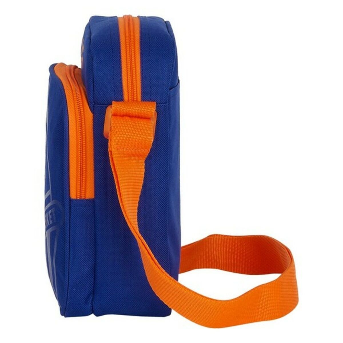 Shoulder Bag M672 Blue Orange 16 x 22 x 6 cm