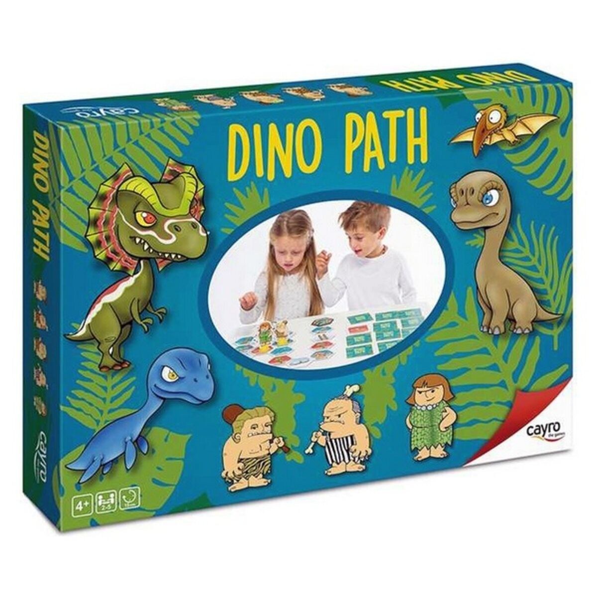 Board game Dino Path (ES-EN-FR-IT-PT-GR)