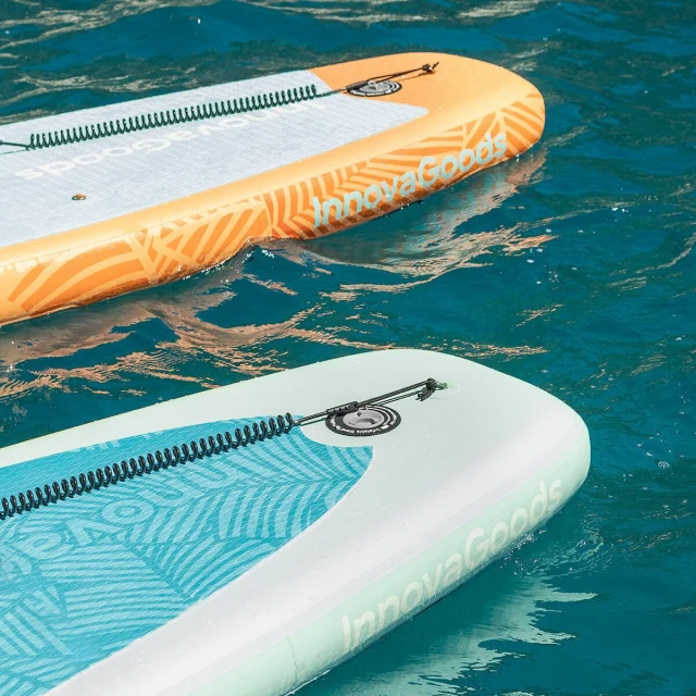 2-in-1 Inflatable Paddle Surf Board with Seat and Accessories Orange 10'5" 320 cm (Refurbished B)