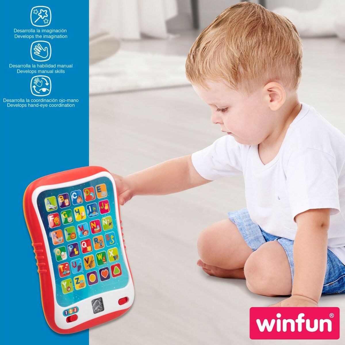 Educational Tablet Red (6 Units)