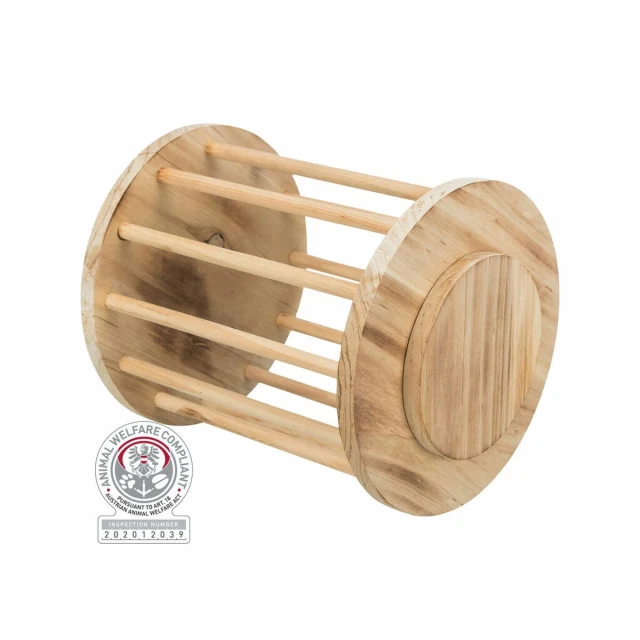 Toy for Rodents Wood Ø 20 × 23 CM Brown