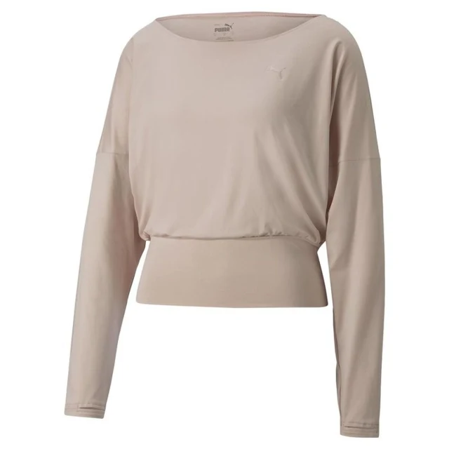 Women’s Sweatshirt without Hood Studio Yogini Lite Salmon